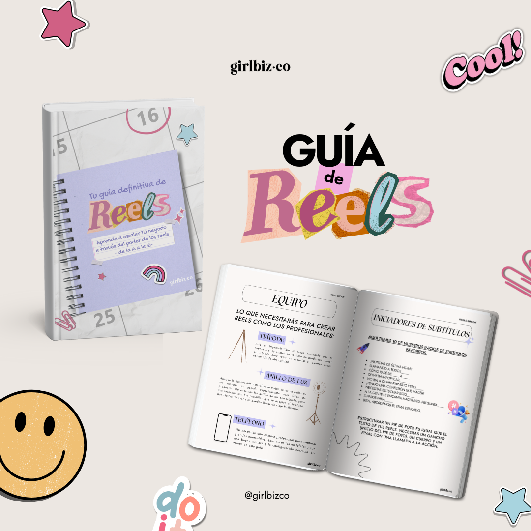 📲 GuĂa de Reels — Crea contenido en video que conecta, vende y te representa
