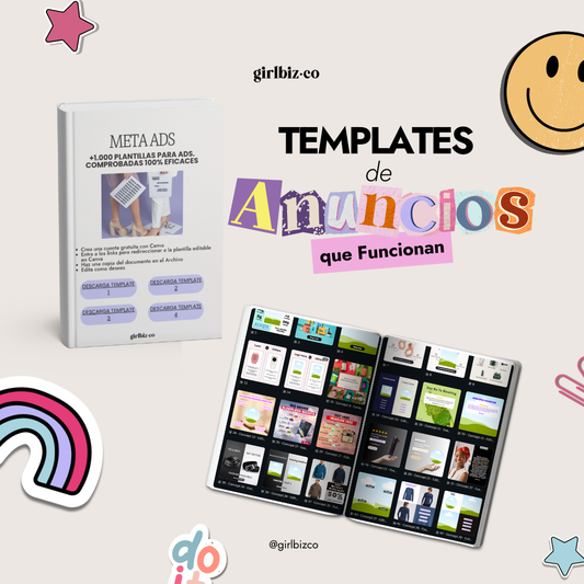 📢 Templates de Anuncios que Funcionan — Diseña anuncios que detienen el scroll y convierten