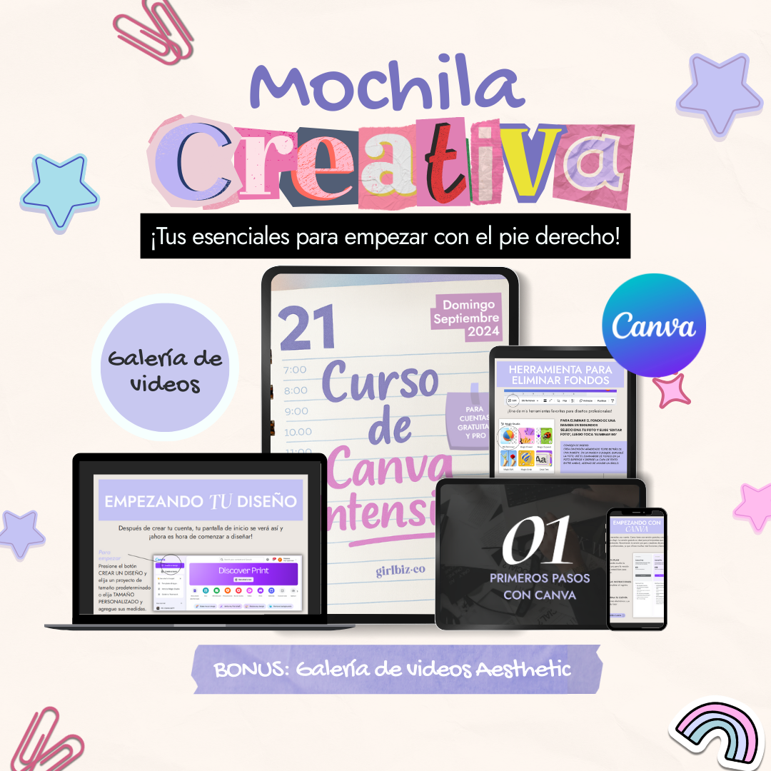 ✏️ KIT #3: Mochila Creativa