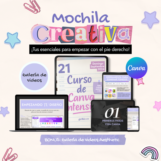 ✏️ KIT #3: Mochila Creativa
